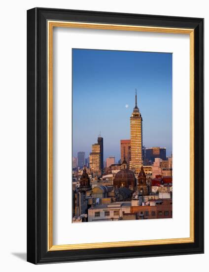 Mexico, Mexico City, Torre Latinoamericana, LatinAmerican Tower, Landmark, Skyline-John Coletti-Framed Photographic Print