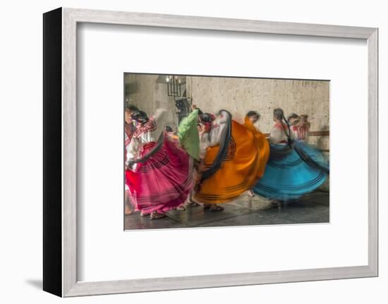 Mexico, Oaxaca, Mexican Folk Dance-Rob Tilley-Framed Photographic Print