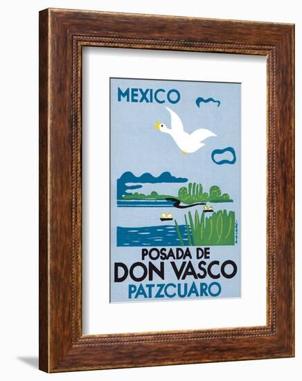 Mexico, Posada de Don Vasco-null-Framed Art Print