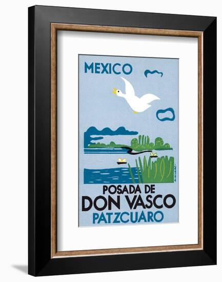 Mexico, Posada de Don Vasco-null-Framed Art Print