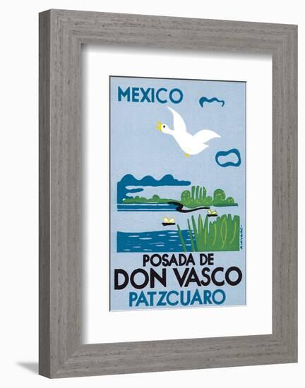 Mexico, Posada de Don Vasco-null-Framed Art Print