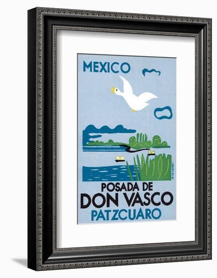 Mexico, Posada de Don Vasco-null-Framed Art Print