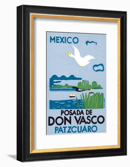 Mexico, Posada de Don Vasco-null-Framed Art Print