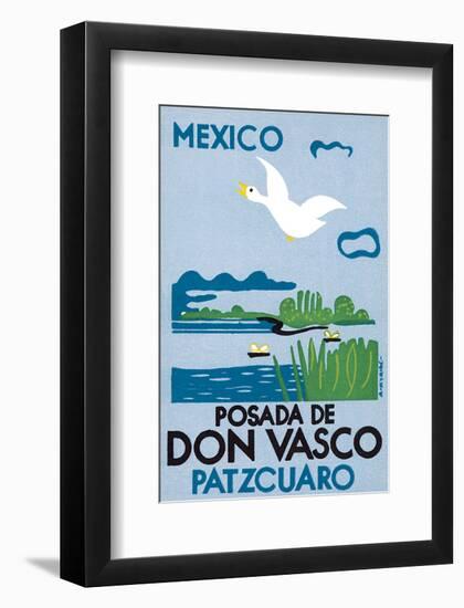 Mexico, Posada de Don Vasco-null-Framed Art Print