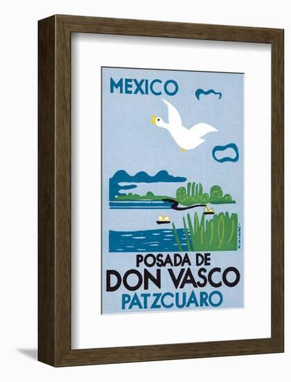 Mexico, Posada de Don Vasco-null-Framed Art Print