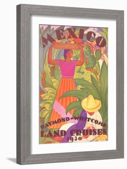 Mexico Poster, Orozco-esque-null-Framed Art Print