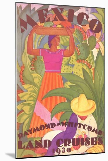 Mexico Poster, Orozco-esque-null-Mounted Art Print