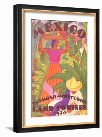 Mexico Poster, Orozco-esque-null-Framed Art Print