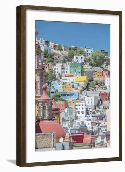 Mexico, Rooftop View of Guanajuato-Rob Tilley-Framed Photographic Print