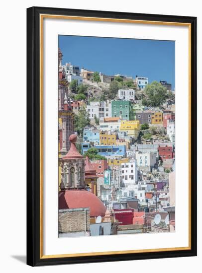 Mexico, Rooftop View of Guanajuato-Rob Tilley-Framed Photographic Print
