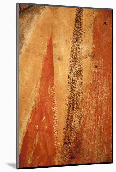 Mexico, San Miguel de Allende. Abstract Wall Pattern-Don Paulson-Mounted Photographic Print