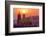 Mexico, San Miguel De Allende. City Overview at Sunset-Jaynes Gallery-Framed Photographic Print