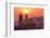 Mexico, San Miguel De Allende. City Overview at Sunset-Jaynes Gallery-Framed Photographic Print