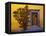 Mexico, San Miguel de Allende, Doorway with Flowering Bush-Terry Eggers-Framed Premier Image Canvas
