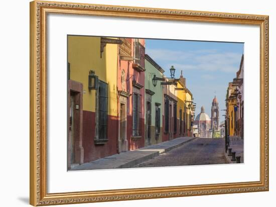 Mexico, San Miguel De Allende. Street Scene-Jaynes Gallery-Framed Photographic Print