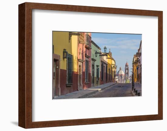 Mexico, San Miguel De Allende. Street Scene-Jaynes Gallery-Framed Photographic Print