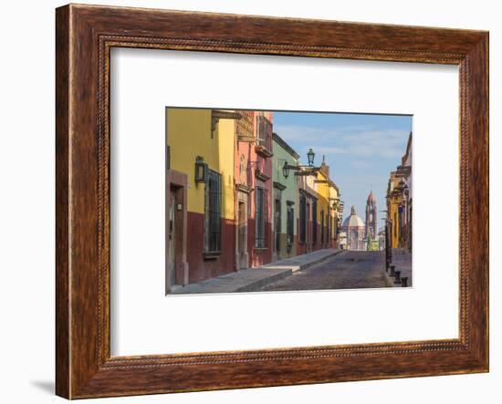 Mexico, San Miguel De Allende. Street Scene-Jaynes Gallery-Framed Photographic Print