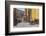 Mexico, San Miguel De Allende. Two Laden Donkeys on Sidewalk-Jaynes Gallery-Framed Photographic Print