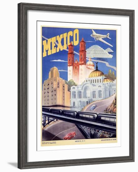 Mexico-Unknown Unknown-Framed Giclee Print