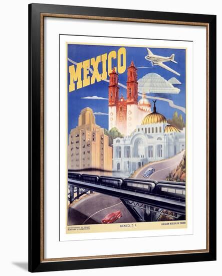 Mexico-Unknown Unknown-Framed Giclee Print