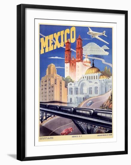Mexico-Unknown Unknown-Framed Giclee Print