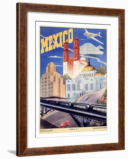 Mexico-Unknown Unknown-Framed Giclee Print