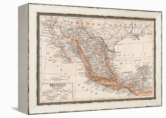 'Mexico'-Unknown-Framed Premier Image Canvas