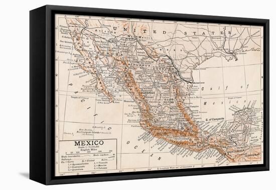 'Mexico'-Unknown-Framed Premier Image Canvas