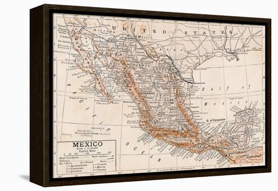 'Mexico'-Unknown-Framed Premier Image Canvas