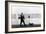 Meyer Lansky Walking Bruzzer on Miami Beach, 1979-null-Framed Photographic Print