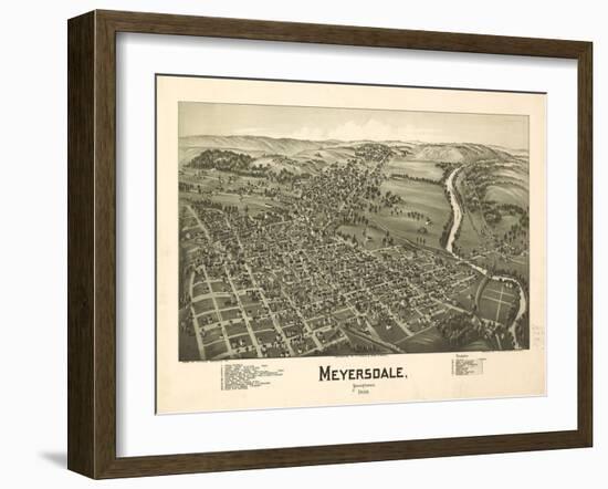 Meyersdale PA-Dan Sproul-Framed Art Print