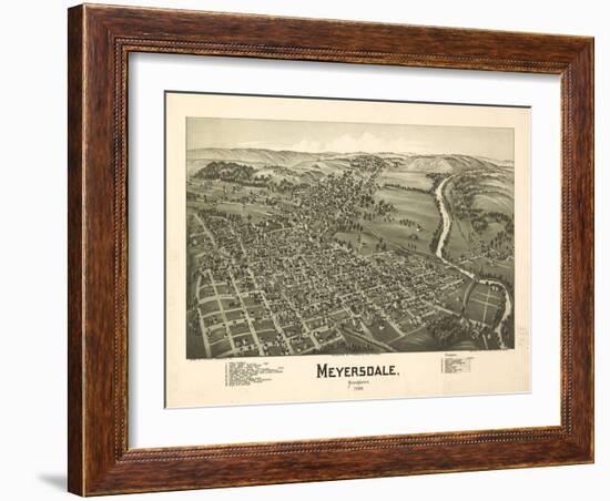 Meyersdale PA-Dan Sproul-Framed Art Print