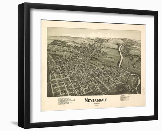Meyersdale PA-Dan Sproul-Framed Art Print