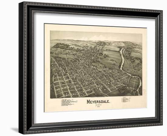 Meyersdale PA-Dan Sproul-Framed Art Print