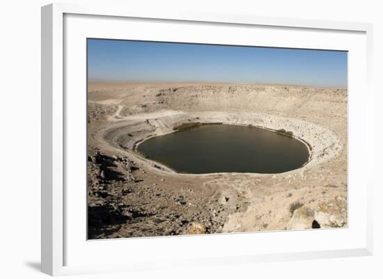 Meyil Obruk, 640M Wide Sinkhole Lake, Esentepe-Tony Waltham-Framed Photographic Print