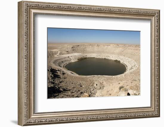 Meyil Obruk, 640M Wide Sinkhole Lake, Esentepe-Tony Waltham-Framed Photographic Print