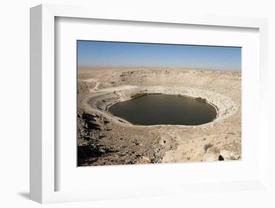 Meyil Obruk, 640M Wide Sinkhole Lake, Esentepe-Tony Waltham-Framed Photographic Print