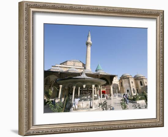Meylana (Mevlana) Museum, Rumi's Grave, Konya, Anatolia, Turkey-Alison Wright-Framed Photographic Print