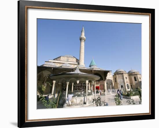 Meylana (Mevlana) Museum, Rumi's Grave, Konya, Anatolia, Turkey-Alison Wright-Framed Photographic Print