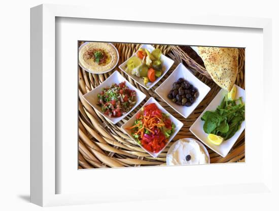 Meze Dishes, North Cyprus, Cyprus, Europe-Neil Farrin-Framed Photographic Print