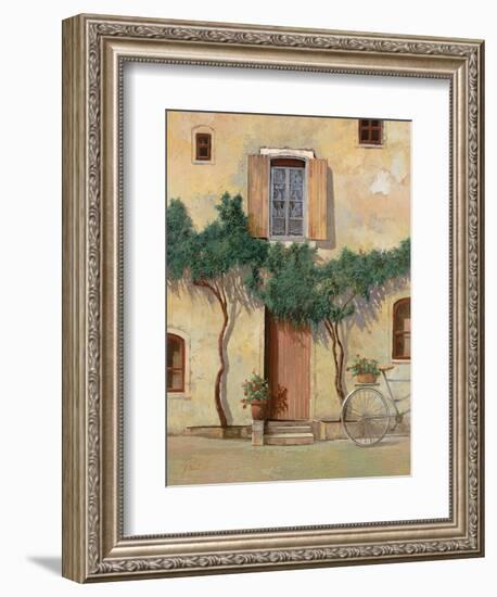 Mezza Bicicletta Sul Muro-Guido Borelli-Framed Giclee Print