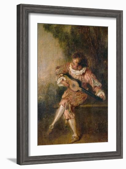 Mezzetino, Ca 1715-Jean Antoine Watteau-Framed Giclee Print