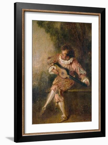 Mezzetino, Ca 1715-Jean Antoine Watteau-Framed Giclee Print