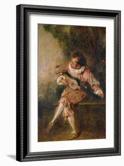 Mezzetino, Ca 1715-Jean Antoine Watteau-Framed Giclee Print