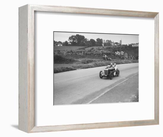 MG C type Midget of Goldie Gardner competing in the RAC TT Race, Ards Circuit, Belfast, 1932-Bill Brunell-Framed Photographic Print
