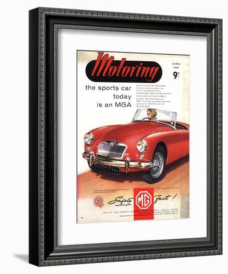 MG Convertibles, UK, 1950--Framed Giclee Print