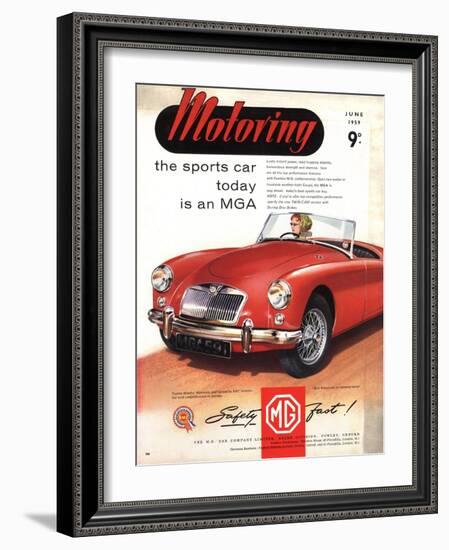 MG Convertibles, UK, 1950-null-Framed Giclee Print