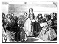Meeting of the Ladies' Committee at Stafford House, Mid-Late 19th Century-MG Gow-Giclee Print