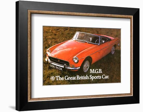 MG - Great British Sports Car-null-Framed Premium Giclee Print