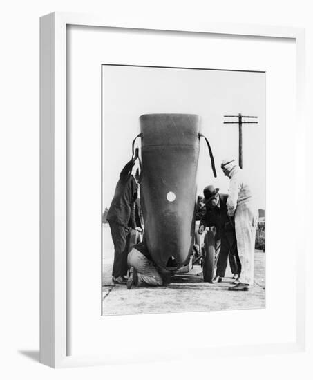 Mg N Type 'Magic Midget, Brooklands, Surrey, 1932-null-Framed Photographic Print